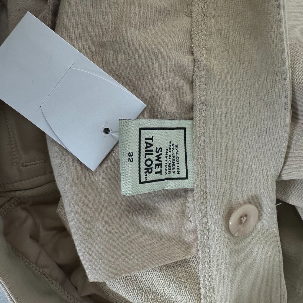 Men's Swet Tailor Everyday Chino Shorts 32 - Picture 4 of 4